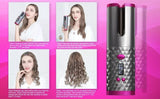 Crazy Beauty Cordless Automatic Wireless Hair Curler Rotating handheld