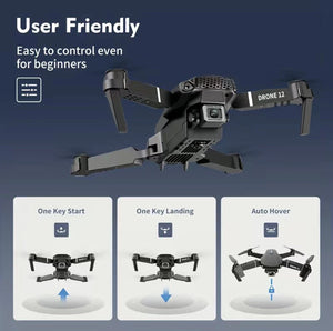 âœˆï¸  E88 & E99 Foldable 4K Dual-Camera Drones with WiFi FPV â€“ Beginner-Friendly Aerial Photography KitðŸš