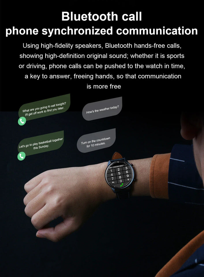 💼✨ Nodizz WT02 Smartwatch – Luxury Meets Innovation!