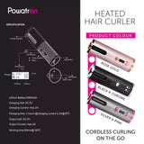 Crazy Beauty Cordless Automatic Wireless Hair Curler Rotating handheld